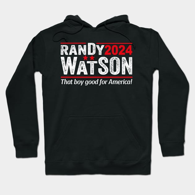 Randy Watson 2024 Hoodie by David Brown